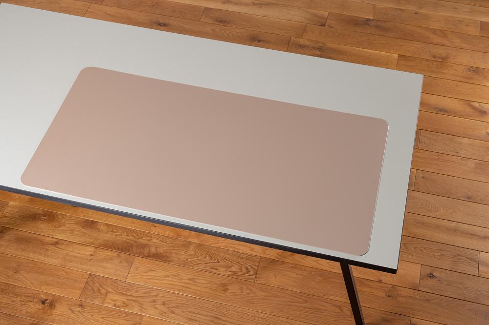 Tischmatte Purosens Stijl 120x60 cm Soft Rose