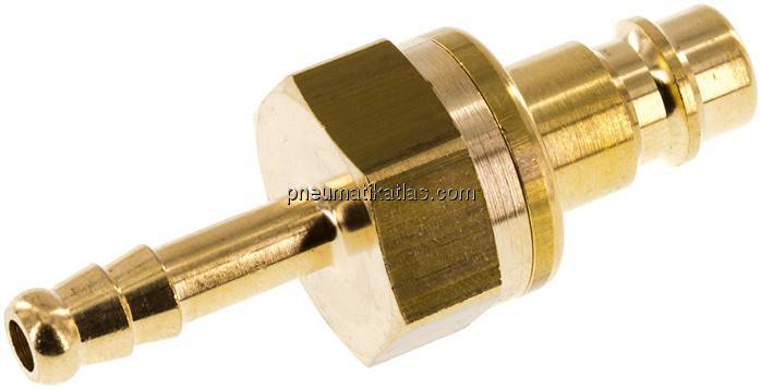 Sicherheitskupplungsstecker (NW7,2) 6 (1/4")mm Schlauch