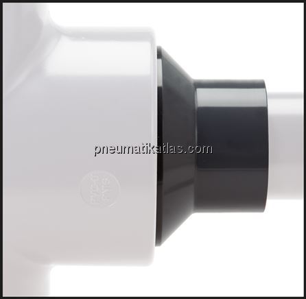 Anwendungsbeispiel: Klebemuffe reduzieren