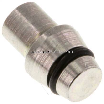 Verschlussstopfen ohne Mutter 8 L/8 S, Stahl verzinkt