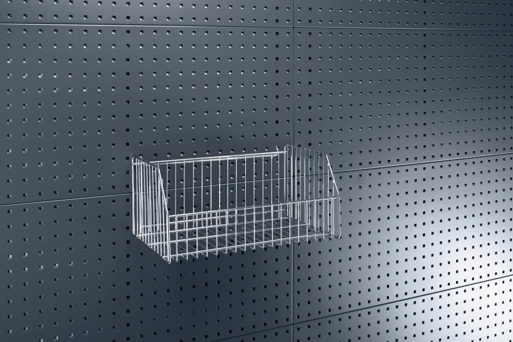 Drahtkorb B473xT403xH220 mm für Lochplatten für Lochplatten bott