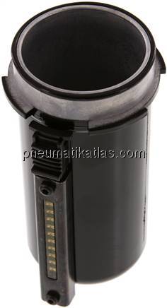 MULTIFIX Metallbehälter mit Sichtrohr f. Öler, Multifix 2 & 5