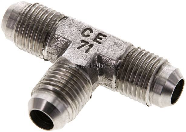 T-Stück,UNF 9/16"-18 AG (JIC), V4A