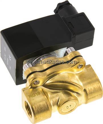 2/2-Wege MS-Magnetventil G 3/8", 0-6/10 (DC/AC) bar, NC