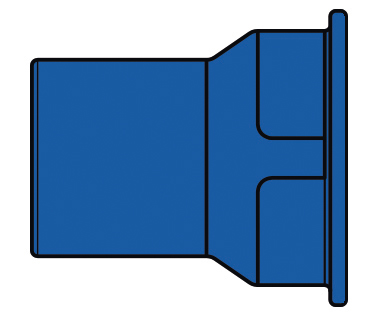 Blindnietmuttern Stahl teilvierkant Flachrundkopf M 8 x 11 x 17