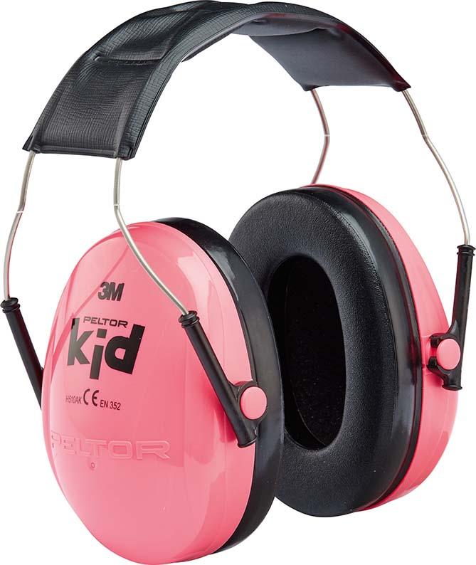 Kapselgehorschutz Peltor Kid für Kinder, pink 3M