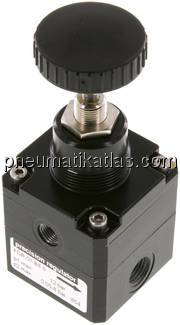 Hochleistungs-Präzisionsdruckregler, G 1/4", 0,05 - 8 bar