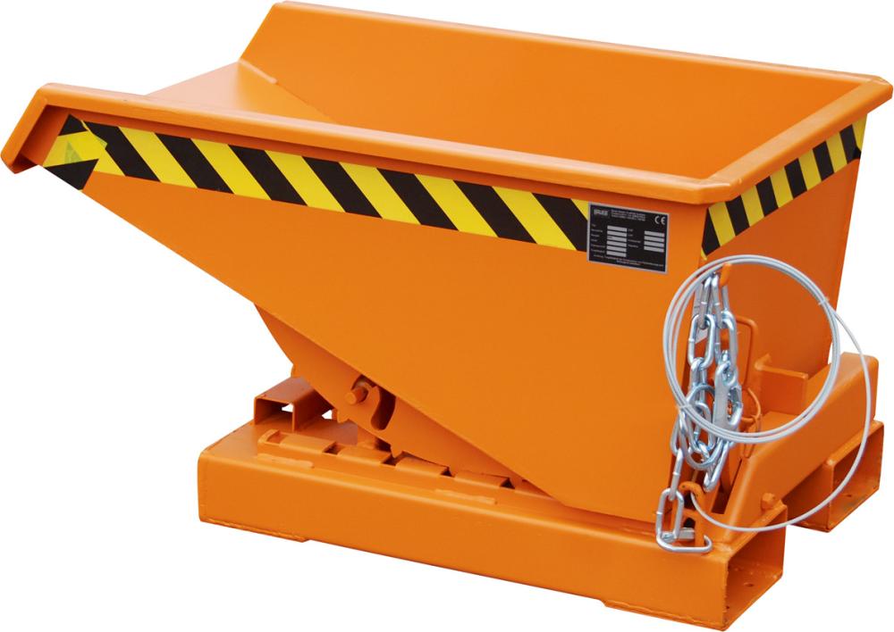 Kippbehälter EXPO 150 l B640xT960xH540 mm RAL2000 Tragkraft 750kg