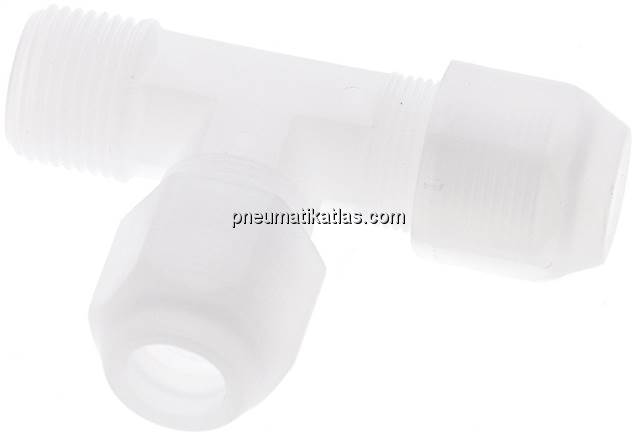 LE-Verschraubung R 3/8"-10x8mm, Polypropylen