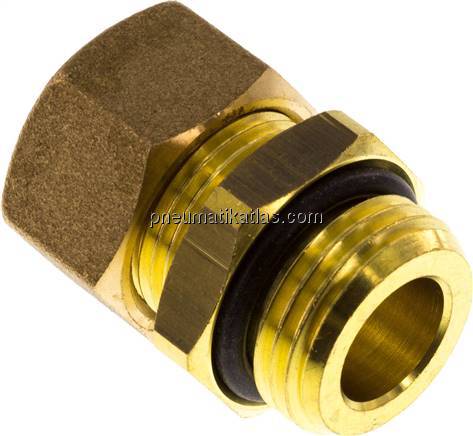 Gerade Klemmringverschraubung G 1/2"-14 (M20x1,5)mm, Messing