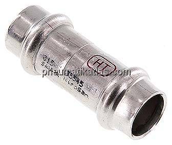 Pressfitting, Muffe, 15mm innen, 1.4404