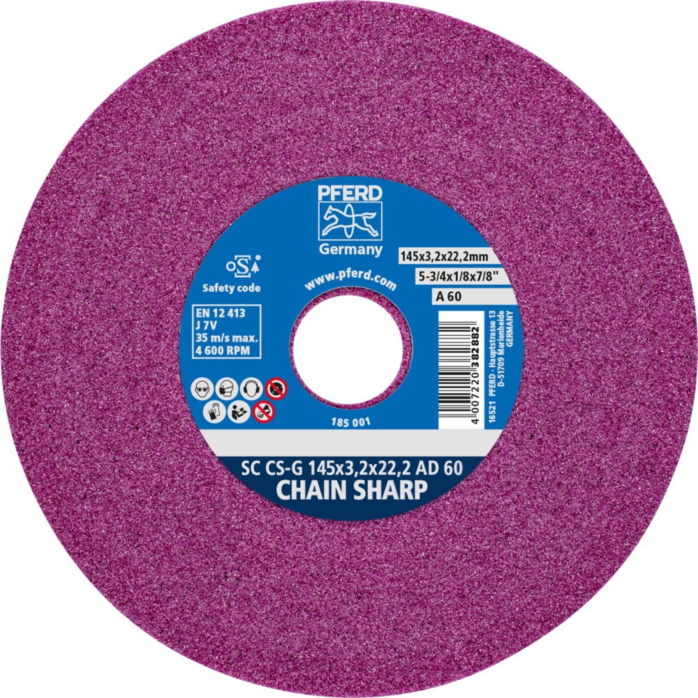 Schleifscheiben SC CS-G 145x3,2x22,2 AD 60J7V
