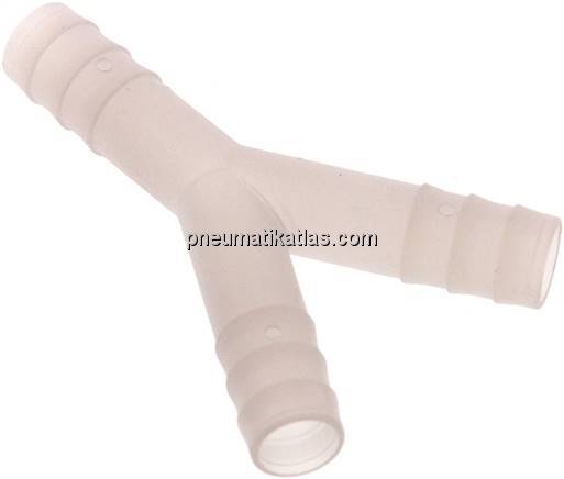 Y-Schlauchverbinder 13 (1/2")mm, PVDF