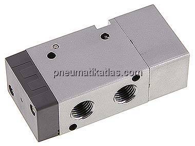 3/2-Wege Pneumatikventil, G 1/4", Federrückstellung (NC)