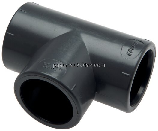 Exemplarische Darstellung: T-Stück aus PVC-U (Kleb