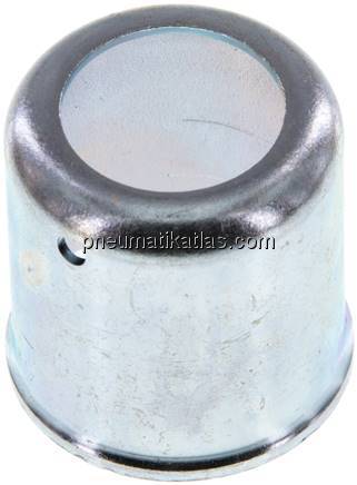 Schlauchhülse für Niederdruckschlauch DN16(26,5 - 27mm) Stahl