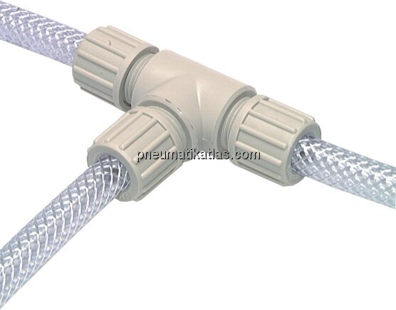 Exemplarische Darstellung: T-Verbinder für Gewebes