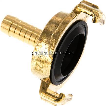 GK-Schlauchkupplung,10mm Schlauch, Messing