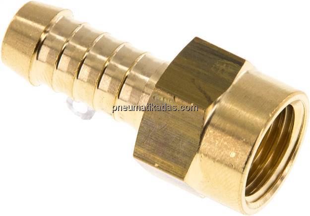 Aufschraub-Schlauchtülle M 14x1,5-9 (3/8")mm, Messing