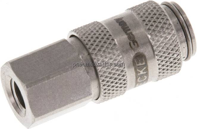 Kupplungsdose (NW2,7) M 5(IG), Edelstahl