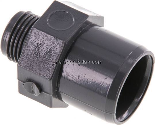 Klebe-Gewindenippel, PVC-U, 20x25mm (ixa)-G 3/8" AG