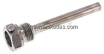 Schutzrohr zum Einschrauben (G 1/2"), 100mm, St 35