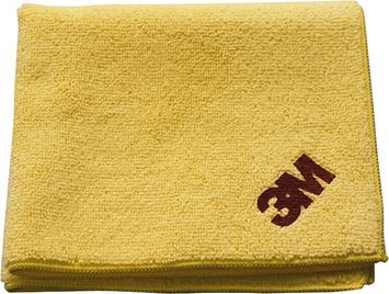 Hochleistungs-Poliertuch 2011 Mikrofaser gelb 360 x 360mm 3M