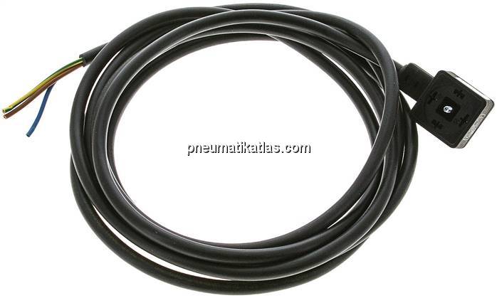 LED-Stecker mit 3 mtr Kabel, Größe 3 (DIN/EN-A)