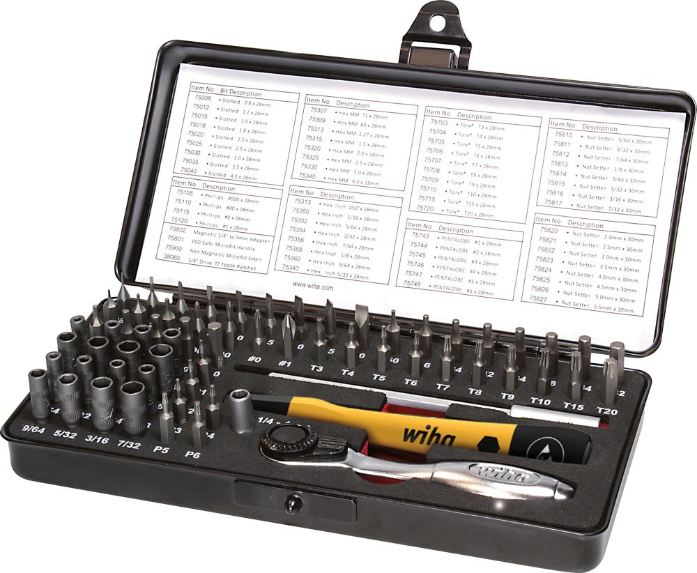 MicroBit-Satz 65tlg. Wiha