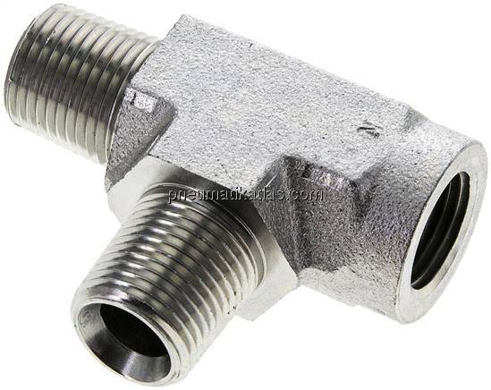 LTE-Einschraubstück, NPT 1/2" (AG/IG), Stahl verzinkt