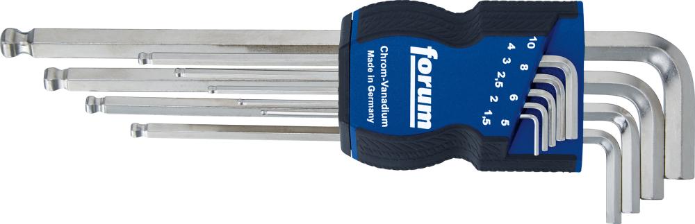 6kt-Schl.-Satz DIN911L 1,5-10mm Kugelk. FORUM