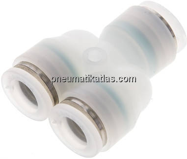 Y-Steckanschluss 10mm-10mm, IQS-PVDF