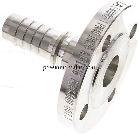 Flansch, DIN EN 14423(25x40) PN 10/16/25/40,DN25, 1.4401