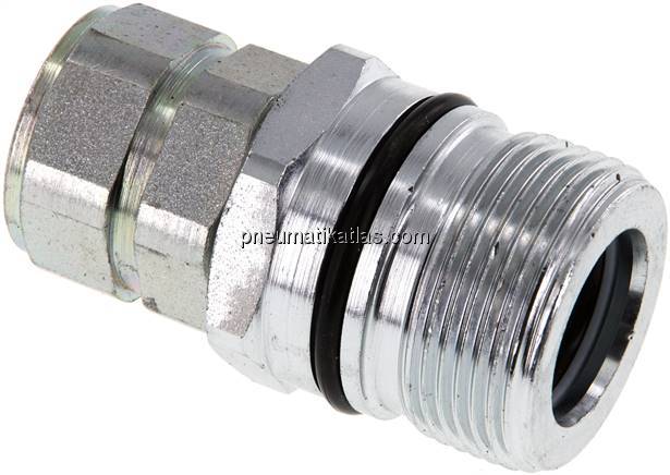 Hydraulik-Schraubkupplung, Muffe Baugr.3, G 1/2"(IG)