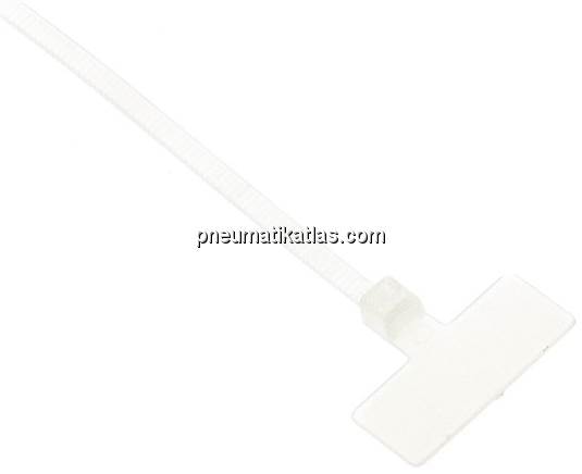 Kennzeichnungsbinder, 2,5x110 mm, Beschriftungsfeld außen