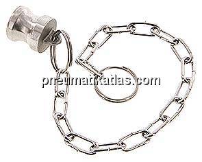 Kamlock-Verschlussstecker (DP) 1/2", Edelstahl (1.4408)