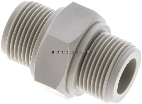 Doppelnippel G 3/4"-G 3/4", Polypropylen