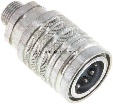 Steckkupplung ISO7241-1A, Muffe Baugr.3, 10 S (M18x1,5)