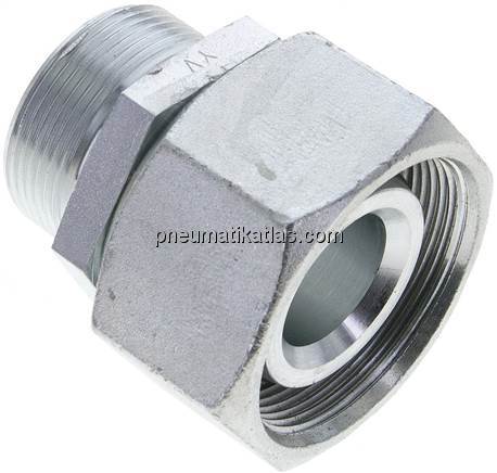 Reduziereinsatz 38 S-30 S (M42x2), ohne Mutter & Schneidring, Stahl verzinkt