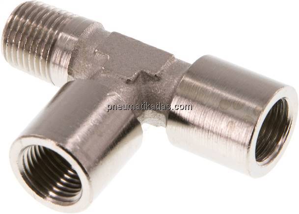 LE-Einschraubstück G 1/8"(IG)-R 1/8"(AG), Messing vernickelt