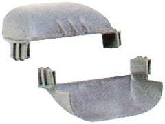 Griffmulde grau für Transport-Stapelkasten VE = 1Paar LA-KA-PE