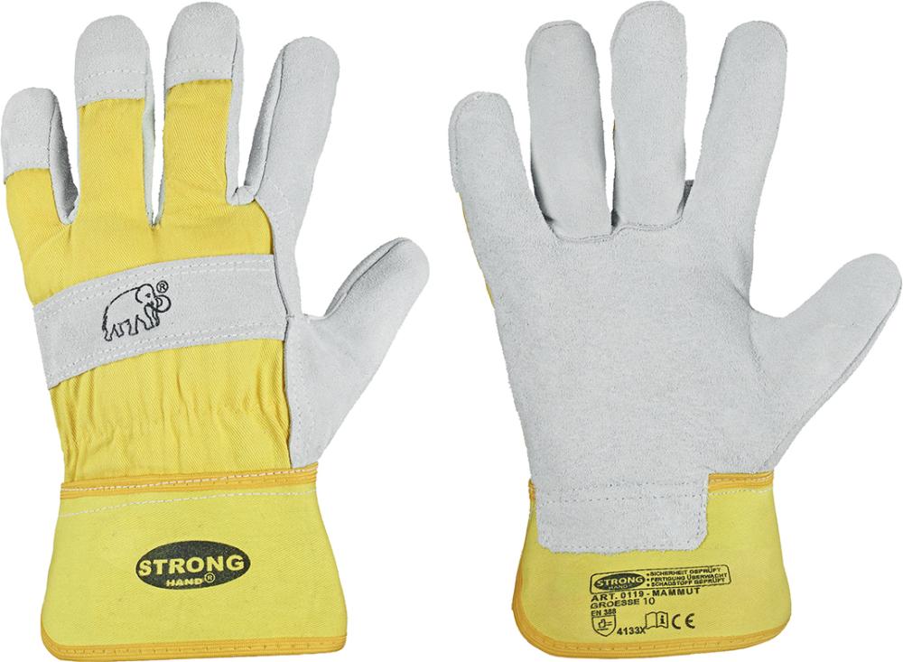 Handsch.Mammut,Rind/Kernspaltleder,Gr.11