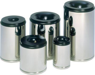 Papierkorb selbstlöschend110l, Löschkopf sw