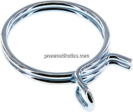 Draht-Nachspannschelle 54,2mm Spannbereich 52,7 - 55,4 mm