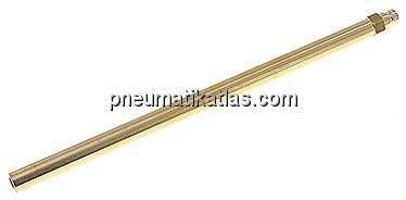 Temperierkupplungsstecker 13mm Zapfen, Rohr 14x300mm