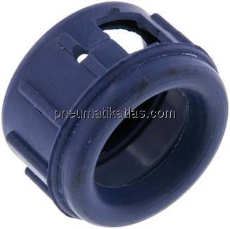 Manometer-Schutzkappe aus Gummi, 40mm, blau