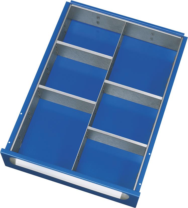 Einteilungsset für FH 120-180mm 1 Trennwand,4 Trennbleche