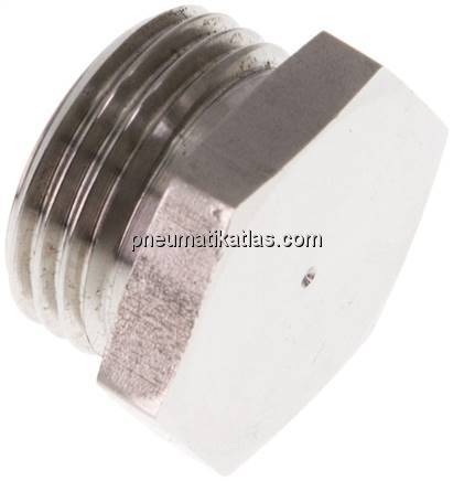 Verschlussstopfen Außenskt. G 1/2", V4A