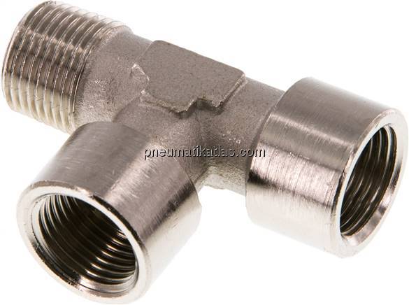 LE-Einschraubstück G 3/8"(IG)-R 3/8"(AG), Messing vernickelt