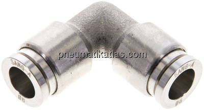 Winkel-Steckanschluss 8mm, IQS-ES LE/PVDF